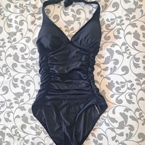 JCrew black bathing suit
